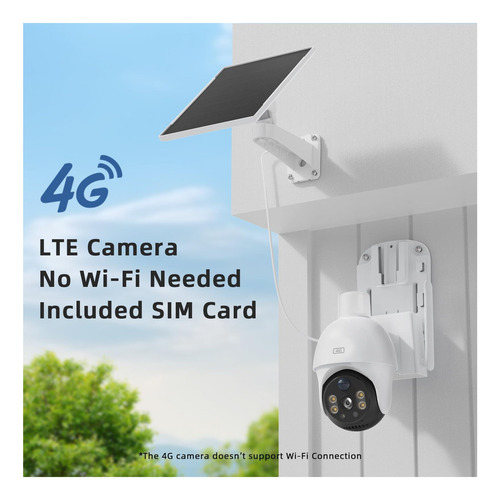 Câmera De Segurança Celular Bizv 4g Lte Câmera De Segurança