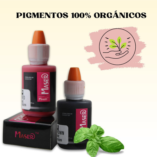 Tinta Para Ceja Microblading Shading Pigmento Maser 5pz