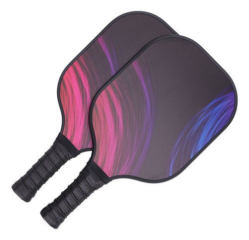 Juego De 2 Palas De Pickleball Ligeras De Fibra De Carbono P