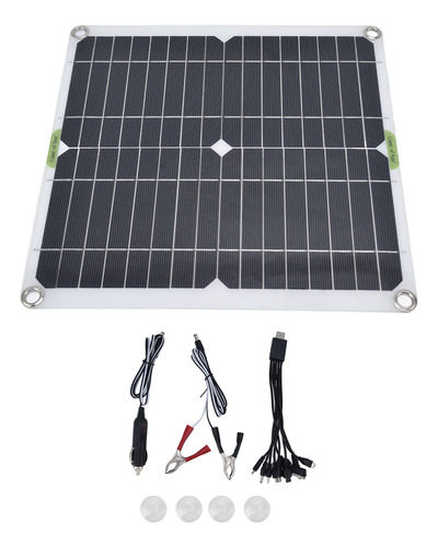Panel Solar Portátil De 200 W, 5 V, Resistente Al Agua Y Lig