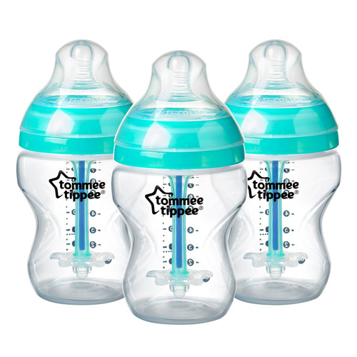 Set 3 Teteros Recien Nacido Tommee Tippee 9 Onzas Envio Ya