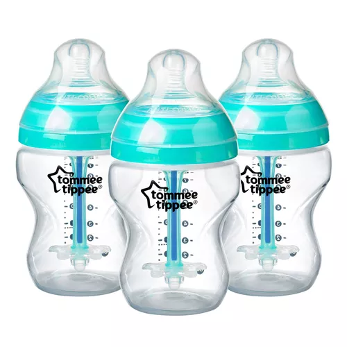 Tommee Tippee Biberón Anticólico Azul Flujo Medio 340ml