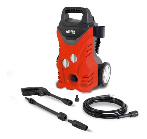 Hidrolavadora Wolfox 1740 Psi 1500 W 2 Hp 336 L/hr Wf0612