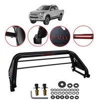 Comprar Roll Bar Chevrolet Dmax Acero Negro Logo Dmax Con Luz Stop