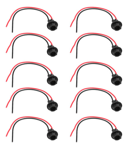Soporte Para Bombilla T10 De Coche Con Base Led, 10