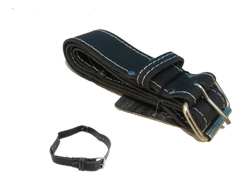 Cinturon Vaqueta 2 Profesional Reforzado P Trabajo, 1pz Color Marrón Diseño de la tela Liso Talla 46