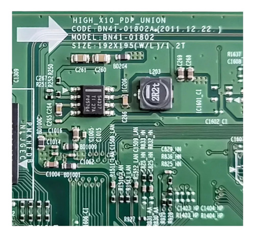 Main Samsung Pn51e550d1f Versión Ts02 (Usado)