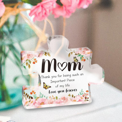 Para 2 Decoraciones De Placa De Rompecabezas, Placa De