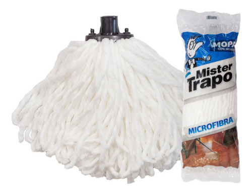 3 Repuesto De Mopa Mopin Universal Microfibra Mister Trapo