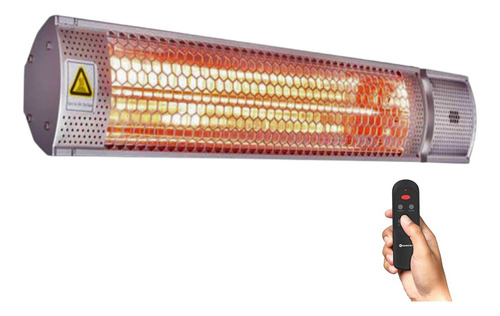 Calefactor Infrarrojo De Pared Con Control Remoto Exterior