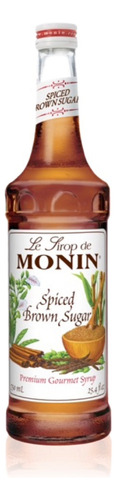 Monin Jarabes 750 Ml (vidrio) Spiced Brown Sugar