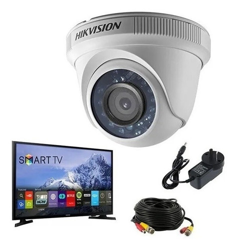 Camara Seguridad Hikvision Domo Hd Lista Para Tv