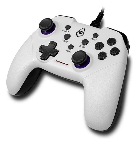 Controle Gamer Mancer Rcw66, Pc/ps3/android, Branco