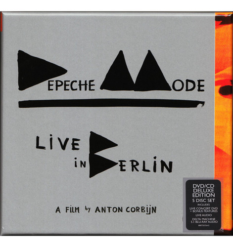 Depeche Mode Live In Berlin Boxset Cd + Dvd + Blu-ray Nuevo 