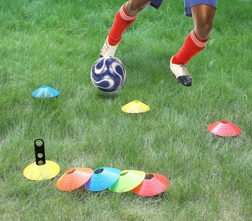Imagen 8 de 10 de Plato Tortuga Cono Entrenamiento Fútbol Demarcacion Gde Cfit