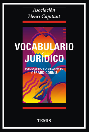 Vocabulário Jurídico, De Varios Autores. Serie 3500623, Vol. 1. Editorial Temis, Tapa Dura, Edición 1995 En Español, 1995