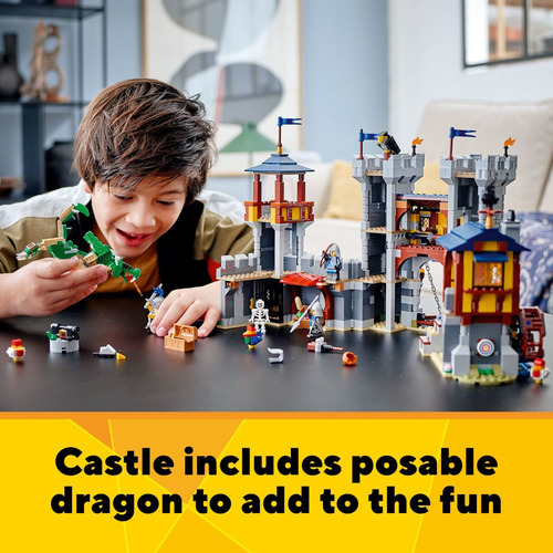 Lego Creator 3en1 Castillo Medieval 31120 Torre Dragon 3