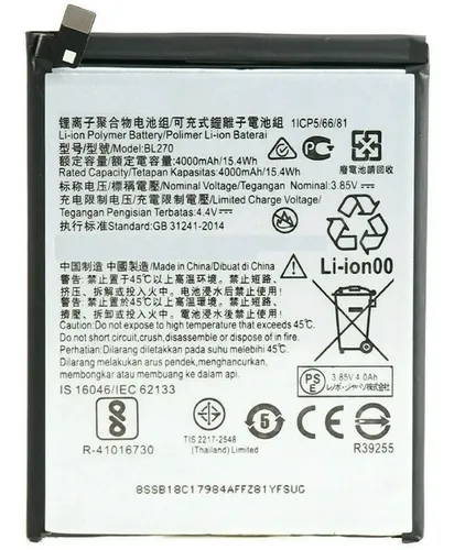Batterie Originale Motorola Moto G6 Play - BL270 4000mAh - Occasion Très Bon État