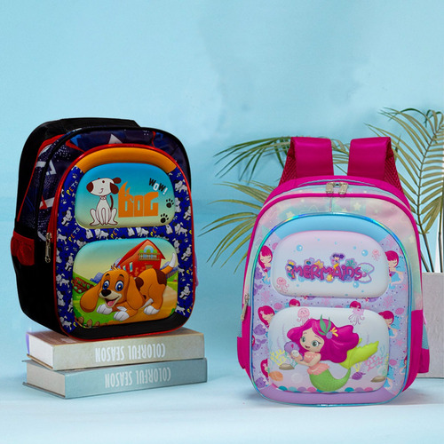 Mochila Para Niño Niña Escolar Kinder Primaria Infantil 3d