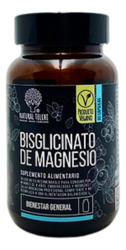 Bisglicinato/glicinato De Magnesio Natural Telchi. Agronewen Sabor Propio
