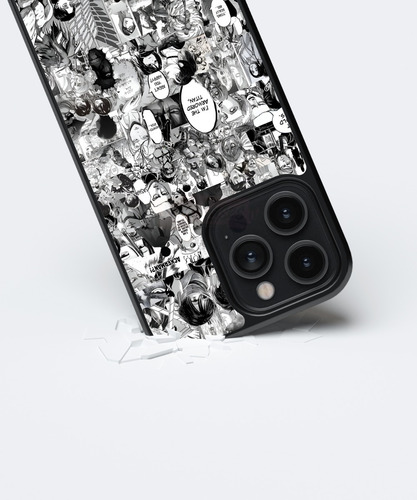 Funda Attack On Titan Eren Mikasa Levi Ackerman Armin Hange Negro Iphone 17