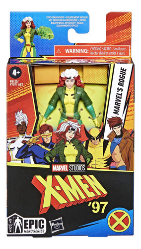 Marvel Rogue X-men 97 Figura 10 Cm Hasbro