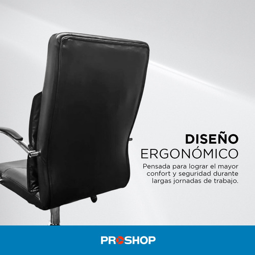 Silla de escritorio Smart Tech FO572 ergonómica negra
