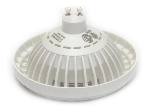 Imagen 3 de 9 de Lampara Led Gu10 12w Tipo Ar111 Candil Luz Fria 6500k