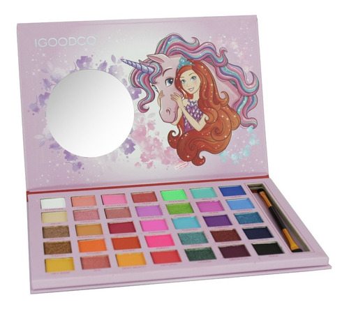 Set Maquillaje Para Niñas Sombras Fantasia Juguete A-313