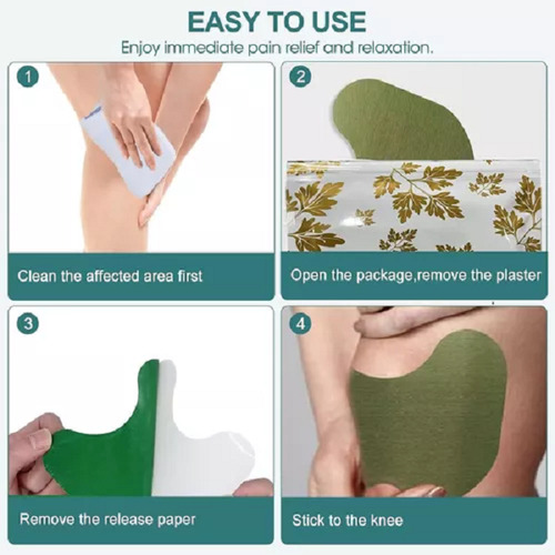 Adhesivo Para Parche De Rodilla- Alivio Del Dolor 10 Unidad