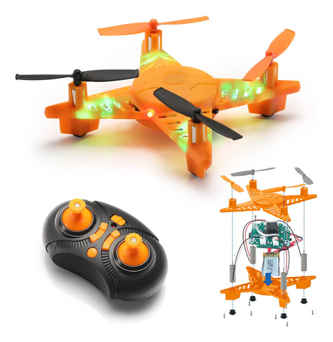 Sainsmart Jr. Mini Kit De Drone Diy Stem Remote Control Qua.