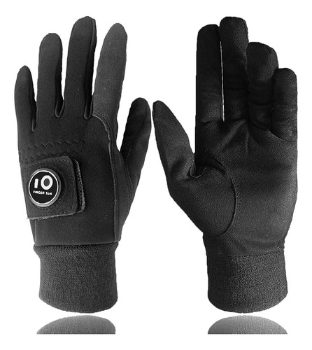 Guantes De Golf De Invierno Para Hombres Con Marcador De Pel