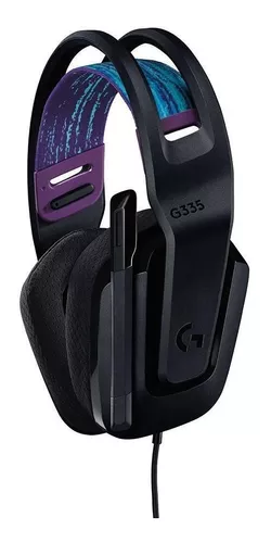 Auriculares G335 Con Micrófono Y Cable Gaming Logitech G Color Negro