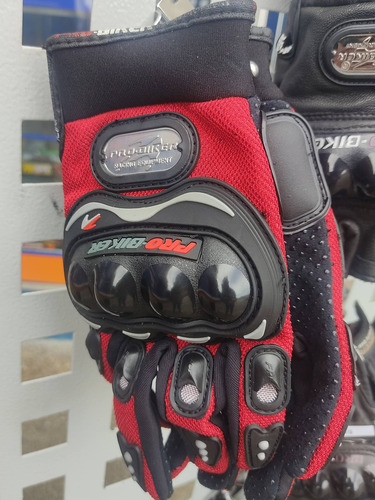 Imagen 2 de 2 de Guantes Pro-biker Para Ciclista O Motorizados Talla M