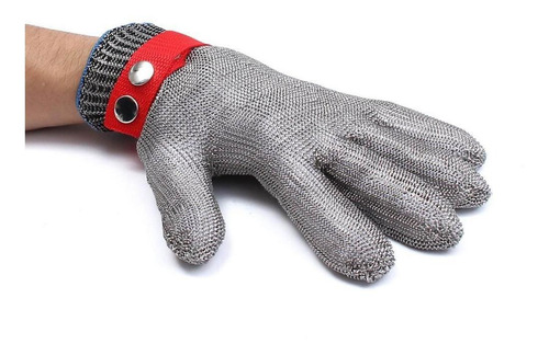 Luvas Aço Resistentes Do Trabalho Cozinha Açougueiro Malha
