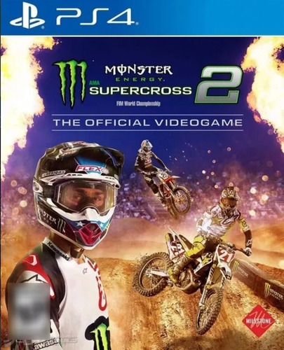 Imagen 1 de 3 de Monster Energy Supercross 2 Ps4 Juego Fisico Sellado 