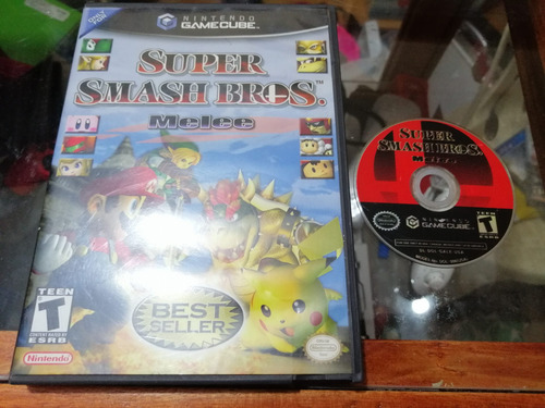 Super Smash Bros Melee Gamecube Sin Manual (Reacondicionado)
