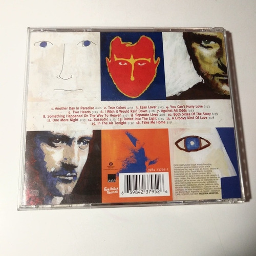 Imagen 4 de 4 de Phil Collins Hits Cd Ed Ar Muy Bueno, Yes King Crimson, Asia