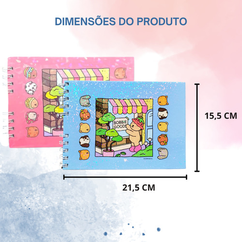 Libro Para Colorear Bobbie Goods De Tapa Dura, 50 Hojas