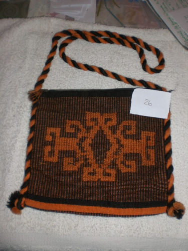 Cartera Artesanal Lana *