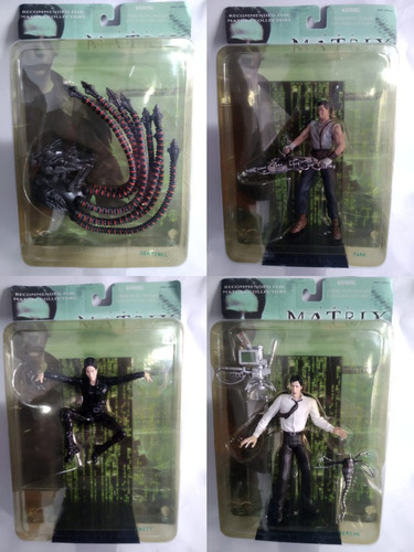 Imagen 2 de 10 de Lote 4 Figuras The Matrix N2toys .