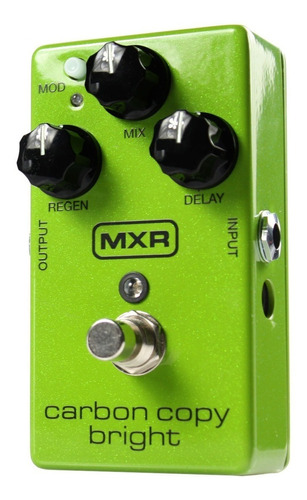 Pedal de efecto MXR Carbon Copy Bright M269  verde