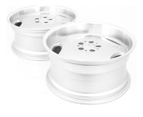 Rodas 19 Mercedes Benz Monobloco 5x112 Classe E W210 S W140 Cor Prateado