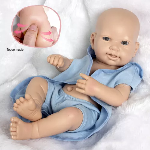 Boneca Bebê Realista Reborn Silicone Itens Frete Grátis