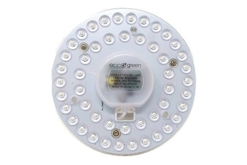 Módulo Led 26w Lámpara Techo Circular Ecco Green 255130