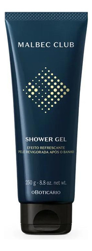 Shower Gel Malbec Club 250g