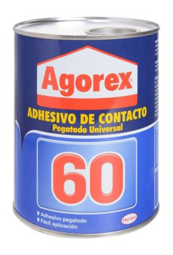 Adhesivo De Contacto Agorex 60 Tarro 1 Lt