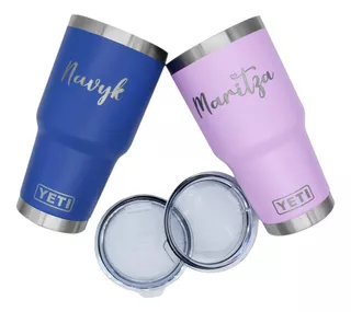 Vaso Térmico Yeti Acero Inoxidable Personalizado Laser 2pzas