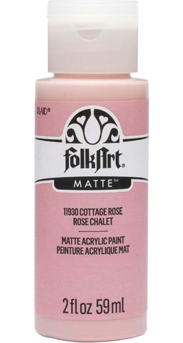 Acrilico Mate Folk Art 59ml Color 11930 Rosado Chalet