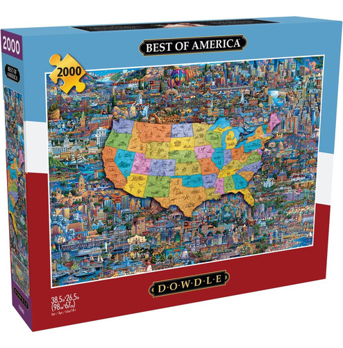 Buffalo Games Eric Dowdle Best Of America Rompecabezas De De